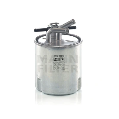 Imagem de MANN FILTER WK 920/6 Filtro de Combustível dos tubos NISSAN: NP300 Navara Pick up, Camião plataforma / Chassis