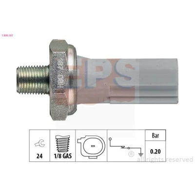 Imagem de EPS 1.800.187 Sensor Pressão do Óleo 1/8 GAS Made in Italy OE Equivalent MITSUBISHI: COLT 6, Outlander 2 SUV, ASX SUV