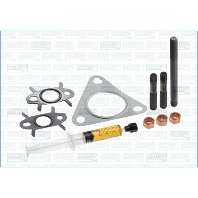 Imagem de AJUSA JTC11627 Kit de montagem, turbocompressor with studs, syringe oil com juntas instruções montagem RENAULT: MEGANE 2 Kombi,