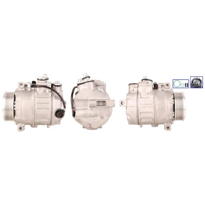 Imagem de ELSTOCK 51 0257 Compressor PAG 46 R134a com juntas MERCEDES BENZ: Classe C Sedan, E T modell, Sedan