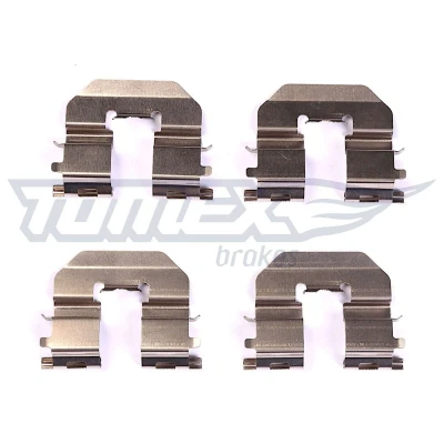 Imagem de TOMEX brakes TX 43 89 Kit de acessórios, pastilhas travão Eixo traseiro HYUNDAI: i20 II Hatchback
