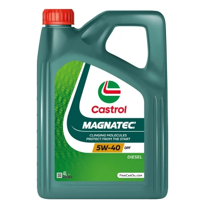 Imagem de Castrol Magnatec DPF 5W 40 4l Óleo do motor 15F911 VOLKSWAGEN: Golf 4, 5, Polo IV Hatchback, MERCEDES BENZ: Classe A, C Sedan
