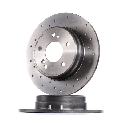 Imagem de BREMBO XTRA LINE 08.5178.3X Disco de travão 278 9 5 cheio, perfurado revestido com parafusos MERCEDES BENZ: Classe C Sedan, Coupe