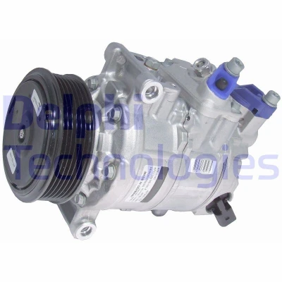 Imagem de DELPHI TSP0159969 compressor Denso 6SEU14 PAG 46 com óleo de AUDI: A4 B6 Sedan, Avant, B7 Avant