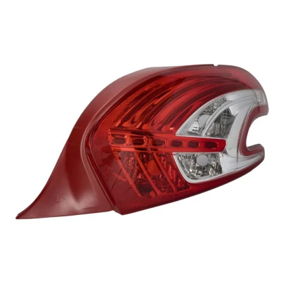 Imagem de ABAKUS 550 1963R UE Farolim à direita P21W, R10W, PY21W, LED Vermelho sem porta lâmpadas, lâmpada PEUGEOT: 208 I Hatchback