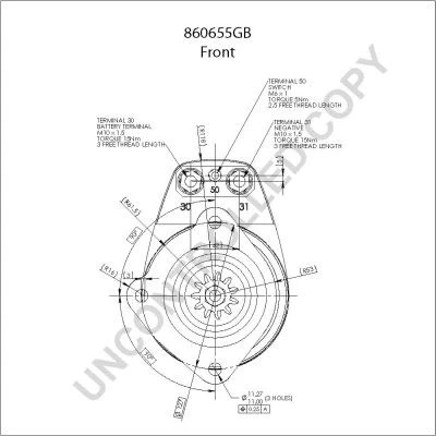 Imagem de PRESTOLITE ELECTRIC 860809GB Alternador 24V 110A