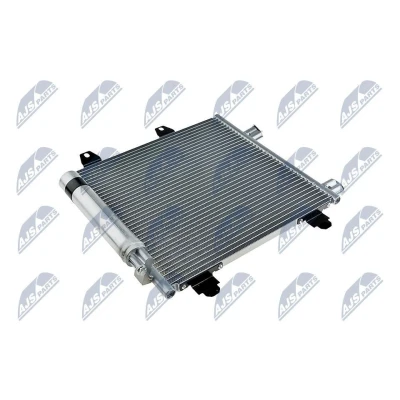 Imagem de NTY CCS CT 017 Condensador com secador Alumínio 386mm R134a CITROËN: C1 I, TOYOTA: Aygo
