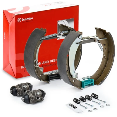 Imagem de BREMBO KIT &amp; FIT K 23 036 Jogo de travões, travões tambor FIAT: Ducato II Camião plataforma/Chassis, Van, Minibus