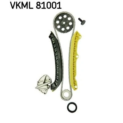 Imagem de SKF VKML 81001 Jogo de correntes distribuição sem Corrente da bomba óleo simples, fechada VOLKSWAGEN: Polo IV Hatchback, SEAT: Ibiza 3