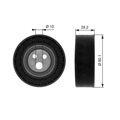 Imagem de GATES FleetRunner Micro V Kit T36016 Polia de Desvio ALFA ROMEO: 156 Sportwagon