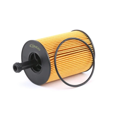 Imagem de VAICO V10 0391 Filtro de óleo Q+, original equipment manufacturer quality Cartucho filtrante VOLKSWAGEN: Golf 4, 5, Polo IV Hatchback