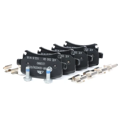 Imagem de ATE Ceramic 13.0470 2880.2 Jogo de pastilhas para travão disco VOLKSWAGEN: GOLF 5, 6, Sharan II, SEAT: Leon III Hatchback, AUDI: A3 Hatchback