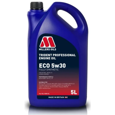 Imagem de Millers Oils Trident Professional ECO 5W 30 5l Óleo do motor 8058 5 RENAULT: Clio 2, MEGANE 2 Kombi, 4, OPEL: Corsa C Hatchback