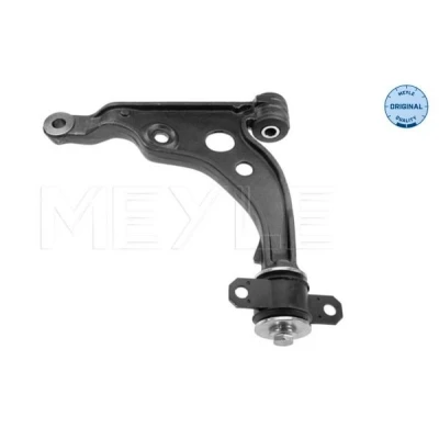 Imagem de MEYLE 11 16 050 0032 Braço de suspensão ORIGINAL Quality com apoio borracha em baixo, Eixo dianteiro, lado esquerdo transversal Aço