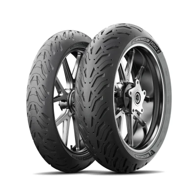 Imagem de Michelin Road 6 ( 120/60 ZR17 TL (55W) M/C, Rodas dianteiras )