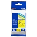 Imagem de Fita Laminada Brother TZE 651 Amarela 2,4 cm x 8 m Durável e Versátil