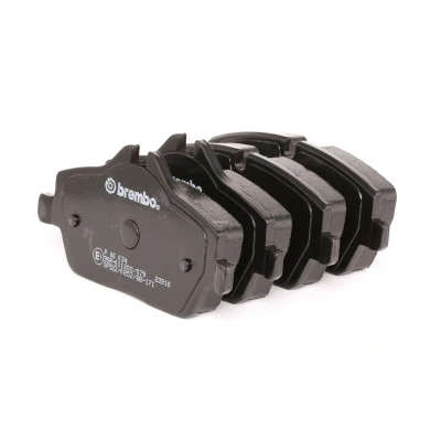 Imagem de BREMBO P 06 034 Jogo de pastilhas para travão disco preparado indicador aviso desgaste com parafusos pinça sem acessórios