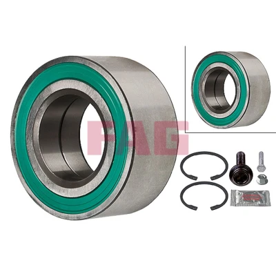 Imagem de FAG 713 6100 90 Kit de rolamento roda A imagem corresponde ao volume fornecimento 82,00 AUDI: 100 C4 Avant, C3 Sedan, 80 B4 Avant