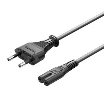 Imagem de Cabo Alimentação Vention ZCLBAC C7 Schuko 1,8m 250V 2.5A