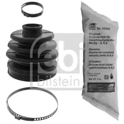 Imagem de FEBI BILSTEIN 100288 Fole de Transmissão do lado da caixa velocidades, Eixo dianteiro, esquerdo Borracha TOYOTA: Avensis II Station Wagon