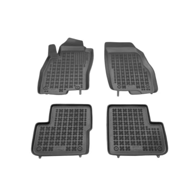 Imagem de REZAW PLAST 201506 Conjunto de tapete chão Borracha à frente e atrás 4 preto medida FIAT: Grande Punto Hatchback