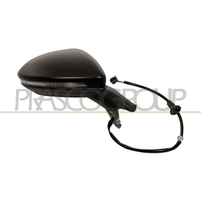 Imagem de Espelho retrovisor Prasco Premium VG4007311P à direita preto elétrico aquecível, com memória, convexo, sem cor VOLKSWAGEN: Golf 7, 7 Variant