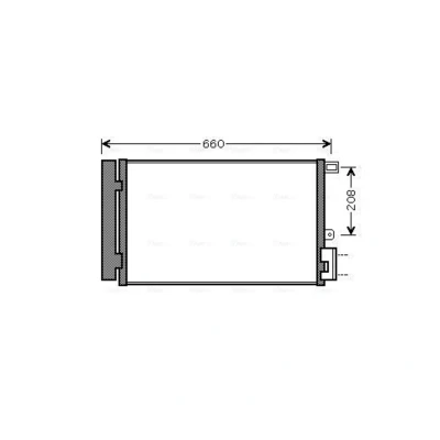 Imagem de Condensador, ar condicionado AVA COOLING FTA5357D