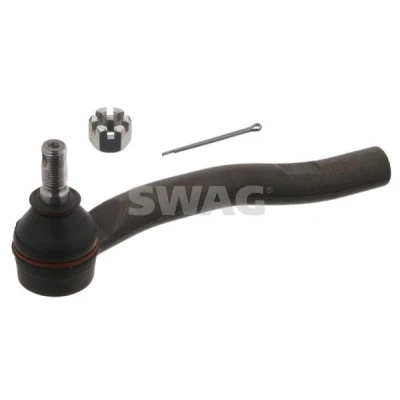 Imagem de SWAG 81 93 4310 Rótula de direção Eixo dianteiro, lado esquerdo com porca castelo TOYOTA: Auris Hatchback