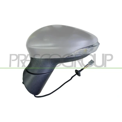 Imagem de Espelho retrovisor Prasco FD6027324 esquerda com subcapa aquecível