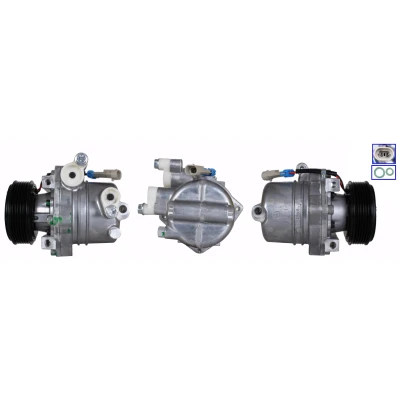 Imagem de ELSTOCK 51 1147 Compressor PAG 46 YF R134a, R1234yf sem interruptor, válvulas com juntas