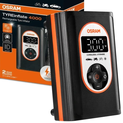 Imagem de OSRAM TYREinflate 4000 OTIR4000 Pesa ar / aparelho de enchimento pneus com mostrador digital