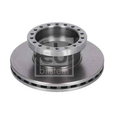 Imagem de FEBI BILSTEIN 177853 Disco de travão Eixo traseiro 330 34 18 175 ventilado revestido com anel sensor do ABS