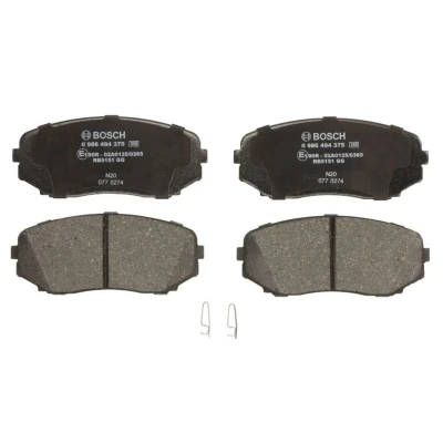 Imagem de BOSCH 0 986 494 375 Jogo de pastilhas para travão disco MITSUBISHI: L200 / Strakar V Pick up, OUTLANDER 3, Eclipse Cross, MAZDA: CX 7