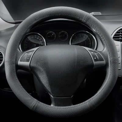 Imagem de CARPASSION 10061CP Capa do volante 37 39cm Couro