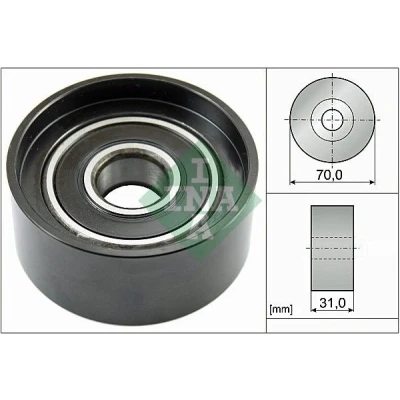 Imagem de INA 532 0588 10 Polia de Desvio HONDA: Accord 7 Limousine