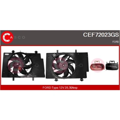 Imagem de CASCO CEF72023GS Motor eléctrico, ventilador do radiador