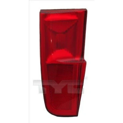 Imagem de TYC 17 0061 00 2 Reflector Vermelho traseira direita FIAT: Punto II Hatchback