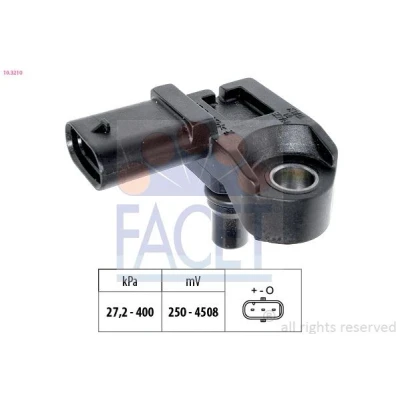 Imagem de FACET 10.3210 Sensor 27kPa 400kPa Made in Italy OE Equivalent MINI: Hatchback