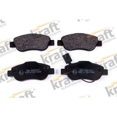 Imagem de KRAFT 6003317 Jogo de pastilhas para travão disco FIAT: 500 Hatchback, C Cabrio, FORD: KA Hatchback
