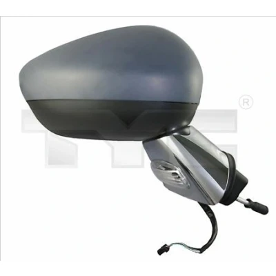Imagem de Espelho retrovisor Tyc 305 0172 esquerda com subcapa crómio para regulação eléctrica dos espelhos, convexo CITROËN: DS3 Hatchback, C3 II