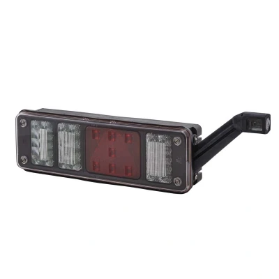Imagem de HELLA 2VP 340 960 121 Luz traseira à direita transparente preto para reboques, com controlo de falha dos piscas, Compatibilidade electromagnética