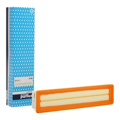 Imagem de PURFLUX A1185 Filtro de ar 59 81 360 Cartucho filtrante RENAULT: Clio 2, 3, 4, DACIA: Sandero LOGAN MCV I