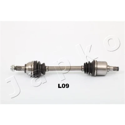 Imagem de JAPKO 62L09 Veio de transmissão Eixo dianteiro, lado esquerdo 629,5mm LAND ROVER: Freelander I SUV, SUV Cabrio