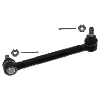 Imagem de FEBI BILSTEIN 45484 barra / escora, estabilizadora Eixo dianteiro, lado direito 280 M16 x 1,5 com porca de castelo