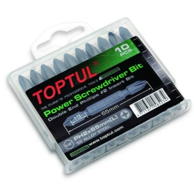 Imagem de TOPTUL GAAW1001 Kit de bits aparafusamento 10