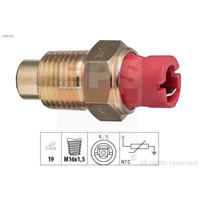 Imagem de EPS 1.830.132 Sensor da Temperatura do Líquido de Refrigeração Made in Italy OE Equivalent FIAT: Cinquecento