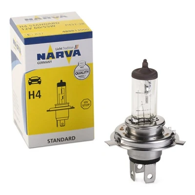 Imagem de NARVA 488813000 Lâmpada, farol de longo alcance H4 12V 60/55W Halogéneo DACIA: Lodgy, CHEVROLET: Aveo / Kalos Hatchback, TOYOTA: HIACE 4 Kasten
