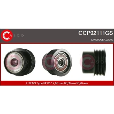 Imagem de CASCO CST40159AS Motor de arranque 12V 2,70kW 11 CPS0041 M10 B+ 82mm TOYOTA: HIACE 4 Bus, Kasten, HILUX 5 Pick up