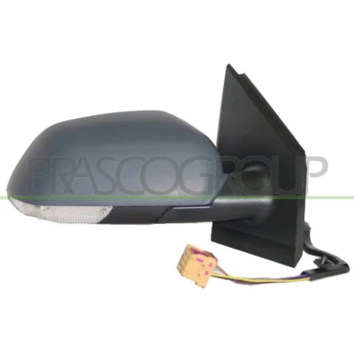 Imagem de Espelho retrovisor Prasco VG0227123 à direita com subcapa manual ajustável pelo interior VOLKSWAGEN: Polo IV Hatchback