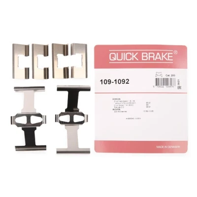 Imagem de QUICK BRAKE 109 1092 Kit de acessórios, pastilhas travão HONDA: Civic 4 Hatchback, 5 Stufenheck, V ROVER: 200 Hatchback